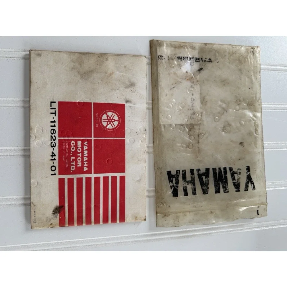 1973 Yamaha TX 750 Original Service Manual Book With‎ Owners Manual